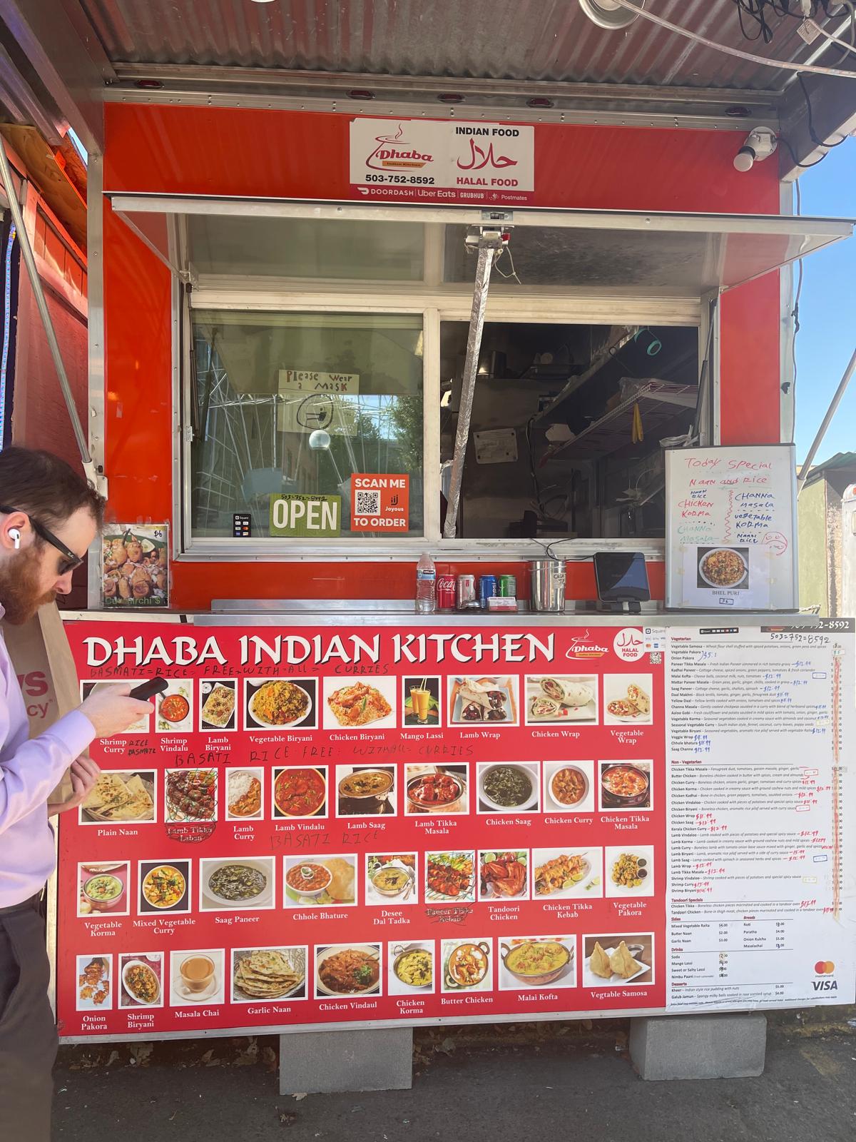 Modern food truck ambiance in Portland